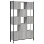 Estantería madera de ingeniería gris Sonoma 102x28x172 cm de , Librerías y estanterías - Ref: Foro24-3213660, Precio: 150,40 ...