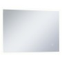 Bathroom wall mirror with LED lights and touch sensor 100x60 cm by vidaXL, Mirrors - Ref: Foro24-144737, Price: 131,99 €, Dis...