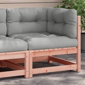 Corner garden sofa with Douglas fir wood cushions by , Modular outdoor sofas - Ref: Foro24-838067, Price: 90,25 €, Discount: %