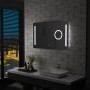 Espejo de pared de baño con LED y sensor táctil 100x60 cm de vidaXL, Espejos - Ref: Foro24-144741, Precio: 139,46 €, Descuent...