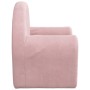 Sofá cama para niños felpa suave rosa de , Mobiliario para bebés y niños pequeños - Ref: Foro24-356997, Precio: 43,22 €, Desc...