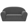 Kinderschlafsofa 2 Sitze, weicher Plüsch, anthrazitgrau von , Baby- und Kleinkindmöbel - Ref: Foro24-357000, Preis: 55,67 €, ...