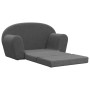 Kinderschlafsofa 2 Sitze, weicher Plüsch, anthrazitgrau von , Baby- und Kleinkindmöbel - Ref: Foro24-357000, Preis: 55,67 €, ...