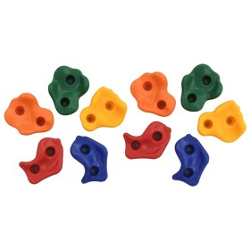 Climbing stones 10 units PE multicolor by vidaXL, Climbing - Ref: Foro24-91806, Price: 25,99 €, Discount: %