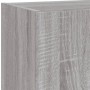 TV wall unit with LED lights, 5 pieces, engineered wood, Sonoma gray. by , TV Furniture - Ref: Foro24-3216680, Price: 198,91 ...