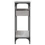 Mesa consola estante madera ingeniería Sonoma gris 100x29x75 cm de , Mesas auxiliares - Ref: Foro24-837720, Precio: 56,59 €, ...