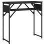 Mesa consola con estante madera ingeniería negra 75x30x75 cm de , Mesas auxiliares - Ref: Foro24-837797, Precio: 36,48 €, Des...