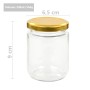 Marmeladengläser mit goldenem Deckel 48 Stück 230 ml von vidaXL, Honiggläser - Ref: Foro24-50802, Preis: 71,72 €, Rabatt: %