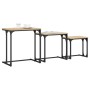 Stapelbare Couchtische 3 Stk. Holzwerkstoff Sonoma Eiche von , Couchtisch - Ref: Foro24-837818, Preis: 36,52 €, Rabatt: %