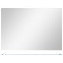 Espejo de pared con estante de vidrio templado 80x60 cm de vidaXL, Espejos - Ref: Foro24-249442, Precio: 42,28 €, Descuento: %