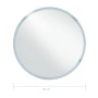 Espejo de baño con LED 80 cm de vidaXL, Espejos - Ref: Foro24-144725, Precio: 126,95 €, Descuento: %