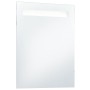 Espejo de pared de baño con LED 60x80 cm de vidaXL, Espejos - Ref: Foro24-144709, Precio: 63,33 €, Descuento: %