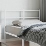 Cabecero de metal blanco 120 cm de , Cabeceros y pies de cama - Ref: Foro24-355445, Precio: 26,26 €, Descuento: %