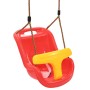 Baby swing with red safety belt PP by vidaXL, Baby jumpers and swings - Ref: Foro24-91799, Price: 53,51 €, Discount: %