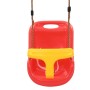 Baby swing with red safety belt PP by vidaXL, Baby jumpers and swings - Ref: Foro24-91799, Price: 53,51 €, Discount: %