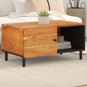 Solid acacia wood coffee table 80x50x40 cm by , Coffee table - Ref: Foro24-356859, Price: 118,57 €, Discount: %