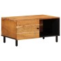 Solid acacia wood coffee table 80x50x40 cm by , Coffee table - Ref: Foro24-356859, Price: 118,99 €, Discount: %