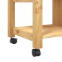 Carrito de cocina MONZA madera maciza de pino 84x40x90 cm de , Carros de cocina y comedor - Ref: Foro24-376115, Precio: 164,7...