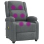 Dark gray fabric massage chair by , Electric massage chairs - Ref: Foro24-348448, Price: 196,77 €, Discount: %