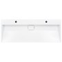 Lavabo 120x46x11 cm resina mineral/mármol blanco de vidaXL, Lavabos - Ref: Foro24-144068, Precio: 263,95 €, Descuento: %