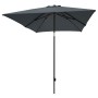 Madison Parasol Moraira gray 230x230 cm by , Umbrellas - Ref: Foro24-447159, Price: 152,12 €, Discount: %