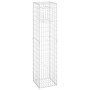 Iron gabion pole basket 40x40x180 cm by , fence posts - Ref: Foro24-151264, Price: 49,97 €, Discount: %