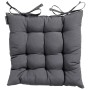 Madison Panama chair cushion 46x46 cm gray by , Cushions for chairs and sofas - Ref: Foro24-419647, Price: 19,99 €, Discount: %