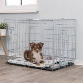 TRIXIE Kennel for house galvanized 109x79x71 cm by , Pet carriers and boxes - Ref: Foro24-441857, Price: 134,35 €, Discount: %