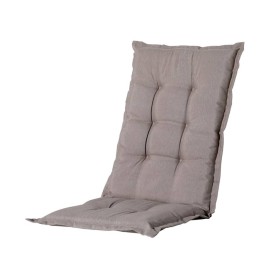 Madison Hochlehner-Stuhlkissen Basic Taupe Grau 123x50 cm von , Kissen für Stühle und Sofas - Ref: Foro24-447138, Preis: 39,9...