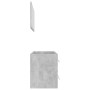 Set muebles de baño 2 piezas madera contrachapada gris hormigón de , Muebles de baño - Ref: Foro24-804858, Precio: 84,54 €, D...