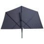 Madison Sun Wave Balcony Parasol 270x150 cm Gray PAC3P014 by , Umbrellas - Ref: Foro24-418786, Price: 175,79 €, Discount: %