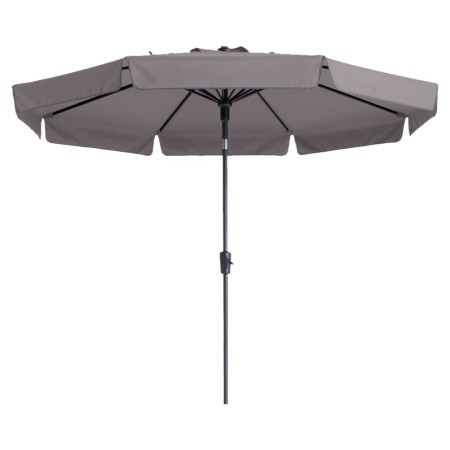 Madison Flores Luxe round umbrella 300 cm taupe by , Umbrellas - Ref: Foro24-418778, Price: 138,42 €, Discount: %