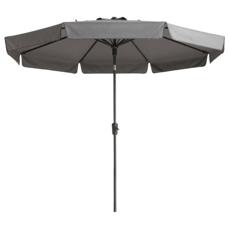 Madison Flores Luxe Round Light Gray Parasol 300 cm by , Umbrellas - Ref: Foro24-423702, Price: 138,33 €, Discount: %