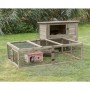 TRIXIE Garden hutch for small animals grey-green 116x97x63 cm by , Cages and habitats for small animals - Ref: Foro24-444028,...