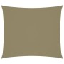 Toldo de vela rectangular tela Oxford beige 2x2,5 m de , Sombrillas - Ref: Foro24-135144, Precio: 25,59 €, Descuento: %