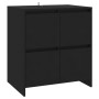 Sideboards 2 units black engineered wood 70x41x75 cm by , Sideboards - Ref: Foro24-3098090, Price: 177,19 €, Discount: %