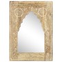 Hand painted solid mango wood mirror 40x55 cm by , Mirrors - Ref: Foro24-286156, Price: 51,78 €, Discount: %