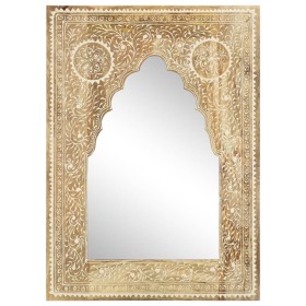 Hand painted solid mango wood mirror 40x55 cm by , Mirrors - Ref: Foro24-286156, Price: 51,99 €, Discount: %