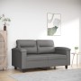 2-seater sofa in dark gray microfiber fabric 120 cm by , Sofas - Ref: Foro24-359557, Price: 264,55 €, Discount: %