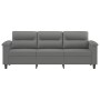 3-seater sofa in dark gray microfiber fabric 180 cm by , Sofas - Ref: Foro24-359569, Price: 334,66 €, Discount: %