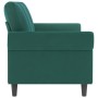 Dark green velvet 3-seater sofa 180 cm by , Sofas - Ref: Foro24-359541, Price: 317,20 €, Discount: %