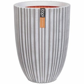 Capi Elegant low Urban Tube vase ivory color 55x73 cm by , Pots and planters - Ref: Foro24-420671, Price: 170,72 €, Discount: %