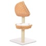 Cat scratching post with natural willow wood sisal post by vidaXL, Cat furniture - Ref: Foro24-170725, Price: 82,90 €, Discou...