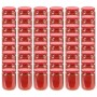 Tarros de mermelada de vidrio con tapa roja 48 unidades 230 ml de vidaXL, Tarros de miel - Ref: Foro24-50800, Precio: 70,23 €...