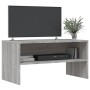 Sonoma gray engineered wood TV cabinet 80x40x40 cm by , TV Furniture - Ref: Foro24-815235, Price: 47,36 €, Discount: %