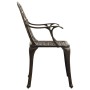 Garden chairs 6 units cast aluminum bronze by , Garden chairs - Ref: Foro24-3216319, Price: 781,99 €, Discount: %