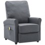 Sillón de masaje de tela gris oscuro de , Sillones de masaje eléctricos - Ref: Foro24-322449, Precio: 178,31 €, Descuento: %