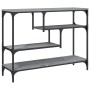 Mesa consola madera de ingeniería gris Sonoma 100x30x75 cm de , Mesas auxiliares - Ref: Foro24-838916, Precio: 73,91 €, Descu...