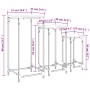 Mesas apilables 3 unidades madera ingeniería roble ahumado de , Mesas auxiliares - Ref: Foro24-838940, Precio: 46,04 €, Descu...