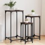 Stackable side tables 3 units oak brown engineered wood by , Side tables - Ref: Foro24-838942, Price: 47,61 €, Discount: %